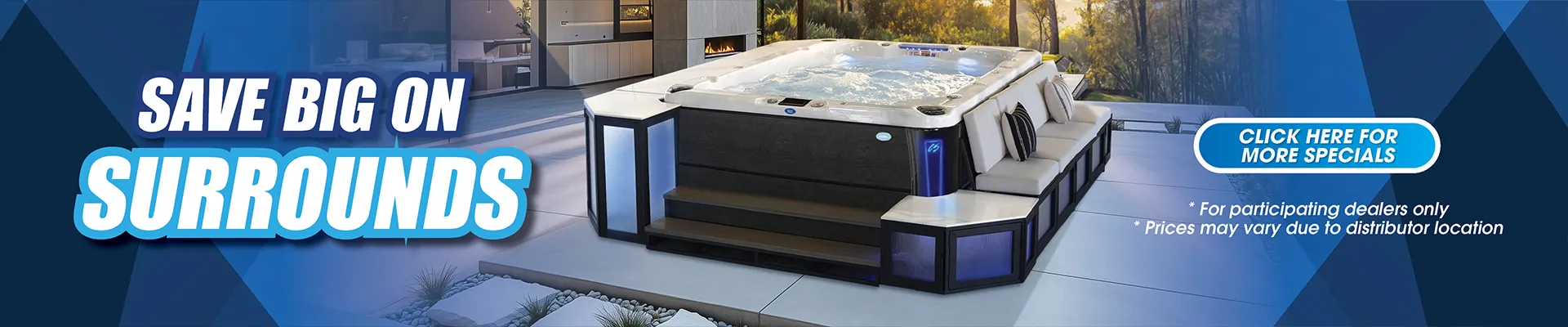Calspas hot tub being used in a family setting - Milwaukee