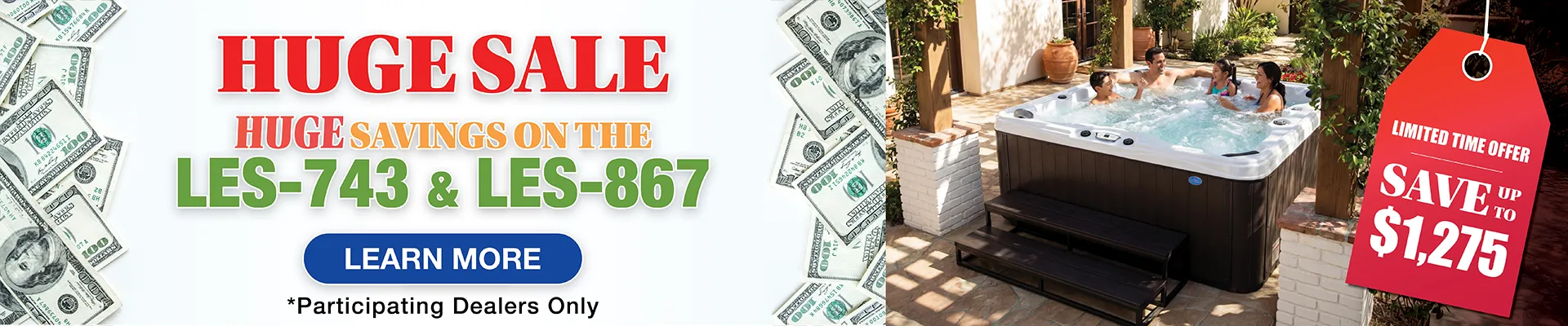 Calspas hot tub being used in a family setting - Milwaukee